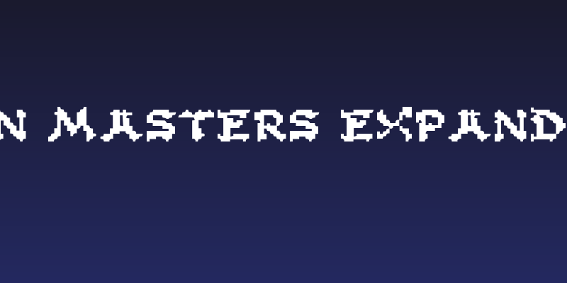 Zen Masters Expanded Social Header