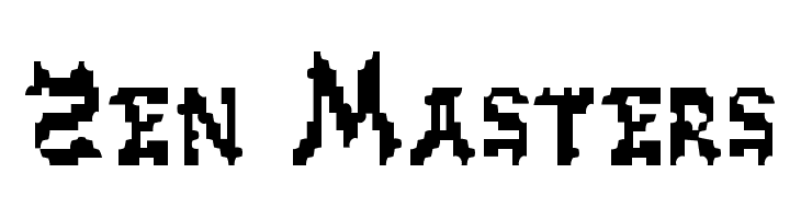 Zen Masters  font caratteri gratis