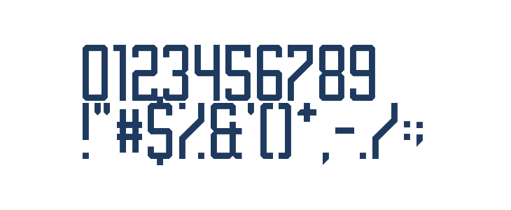 Zen Monolith Regular Other Characters