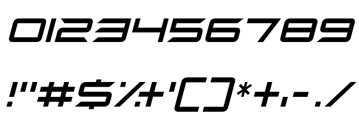 Zen Os Italic Font OTHER CHARS
