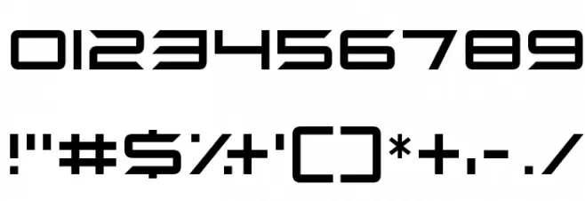 Zen Os Font OTHER CHARS