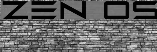 Zen Os Font examples