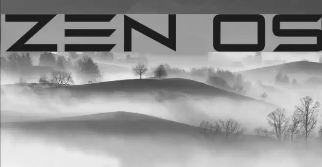 Zen Os Font examples