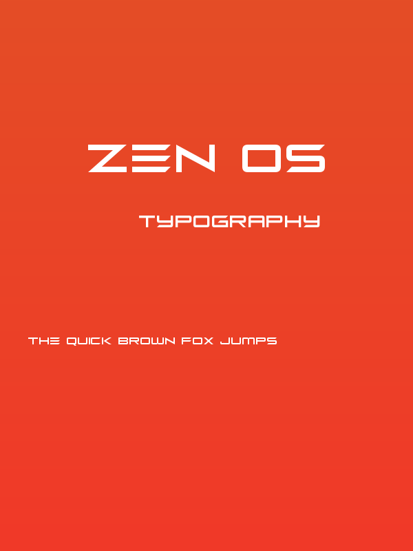Zen Os Poster