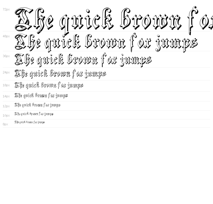 ZendaEmbossed Waterfall