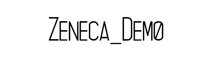 Zeneca_Demo  font caratteri gratis