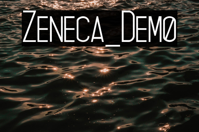 Zeneca_Demo Example 1