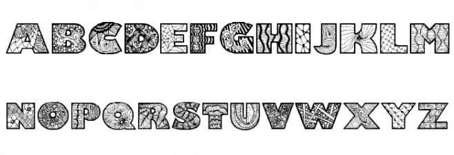 Zenfyrkalt Demo フォント 小文字