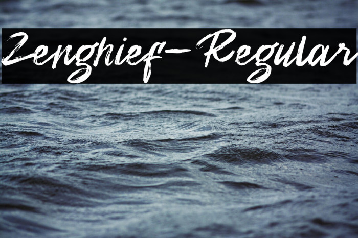 Zenghief-Regular Example 1