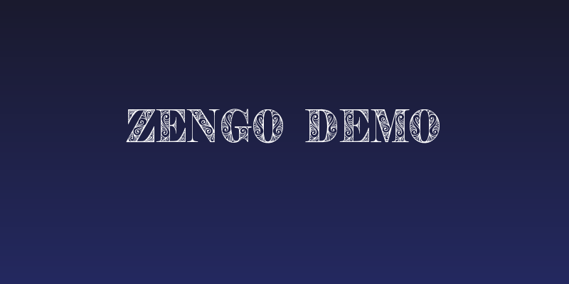 Zengo Demo Social Header