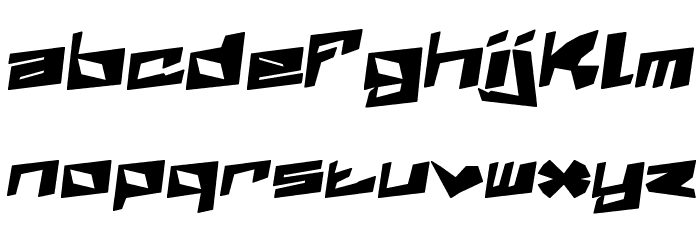 Zenith BRK Font LOWERCASE