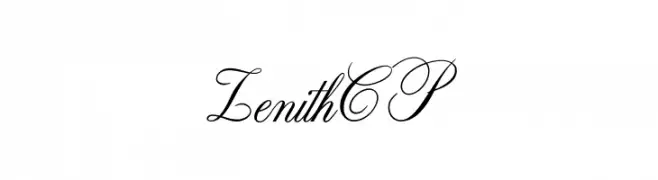 ZenithCP  Descarca Fonturi Gratis