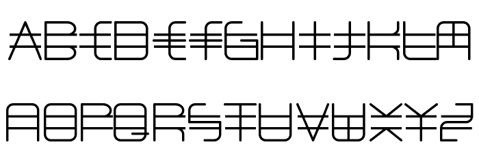 Zeno Font LOWERCASE