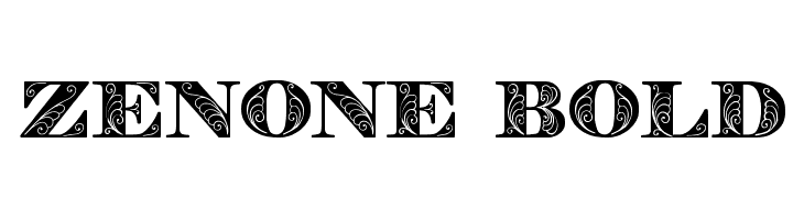 Zenone Bold Schriftart