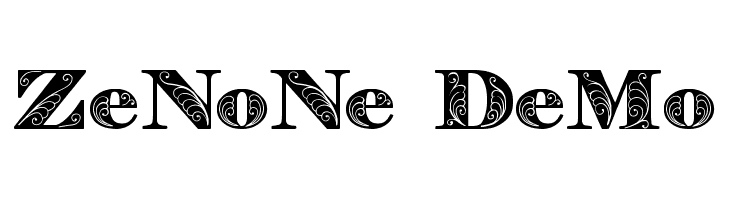 Zenone Demo  font caratteri gratis