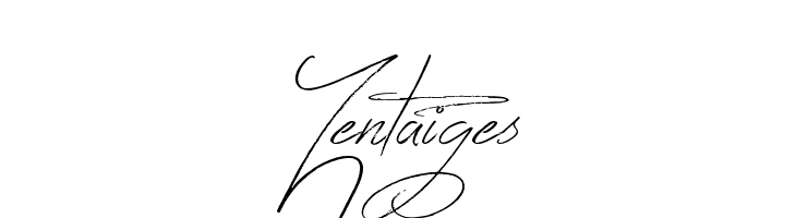 Zentaiges Font