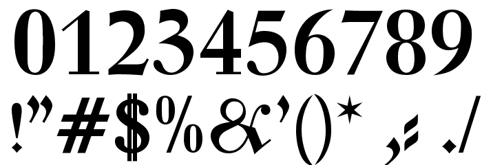 Zentenar Fraktur Bold Font OTHER CHARS