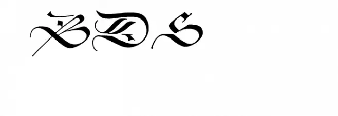 ZentenarZier Font OTHER CHARS