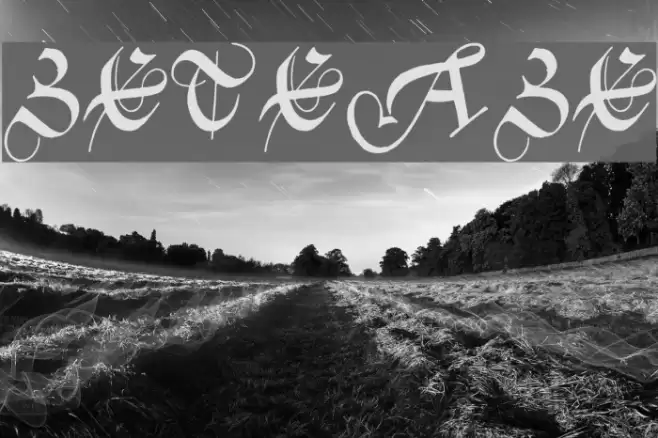 ZentenarZier Font examples