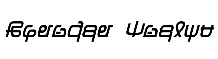 Zentran Italic  Free Fonts Download