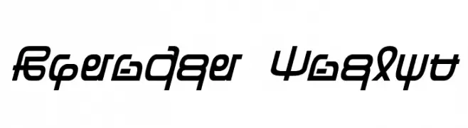 Zentran Italic  免费字体下载