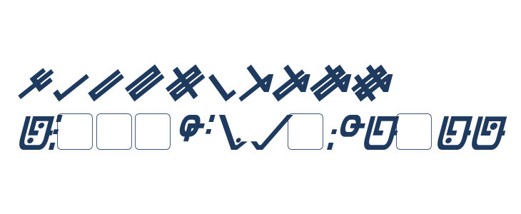 Zentran Italic Other Characters