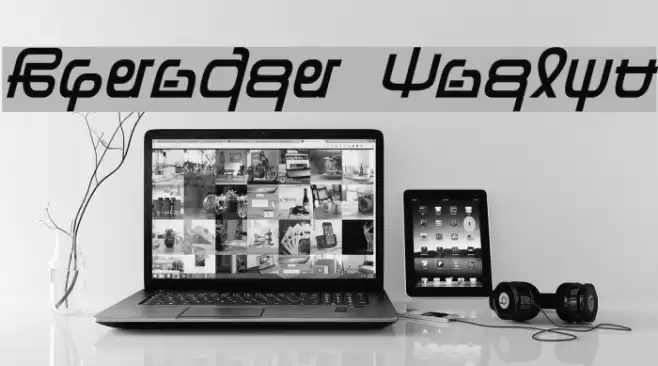 Zentran Italic Font examples