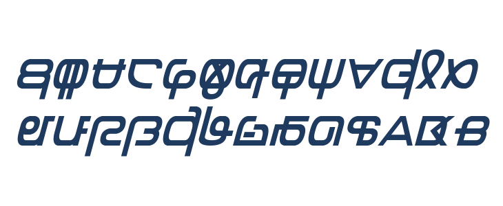 Zentran Italic Lowercase