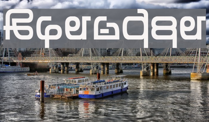 Zentran Font examples