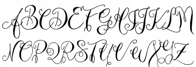 Zenyth Script Fonte MAIÚSCULAS
