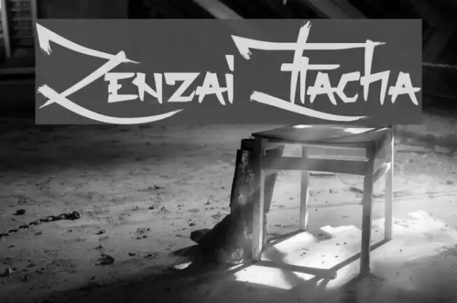 Zenzai Itacha Font examples