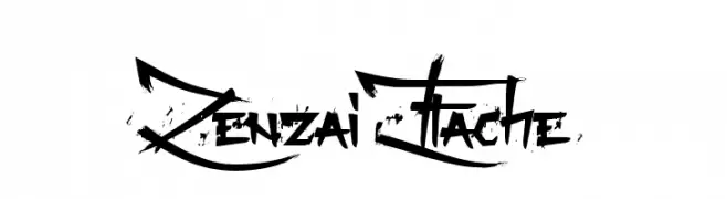 Zenzai Itache  Fuentes Gratis Descargar