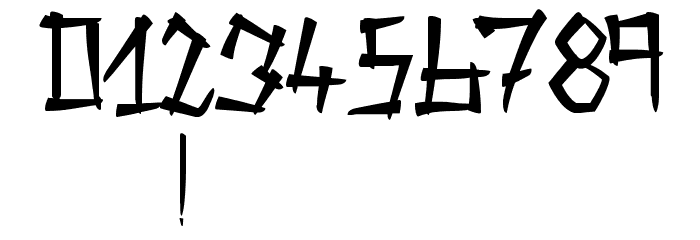 Zenzai Itache Font OTHER CHARS