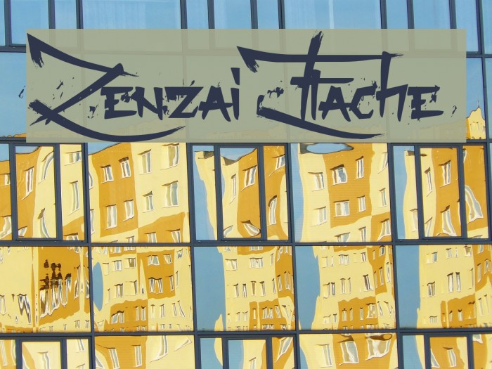 Zenzai Itache Font examples
