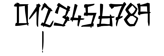 Zenzai Itachi Font OTHER CHARS