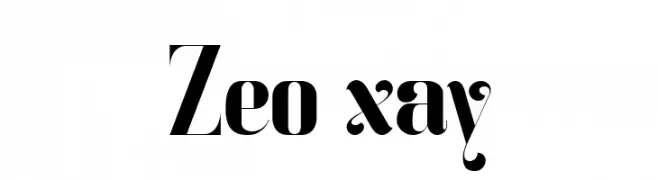 Zeo xay  Frei Schriftart Herunterladen