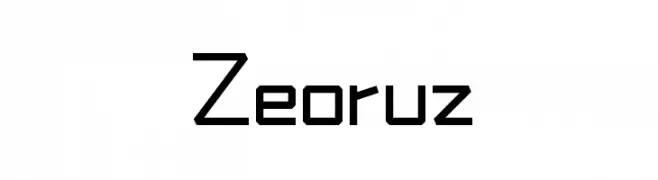 Zeoruz  Frei Schriftart Herunterladen