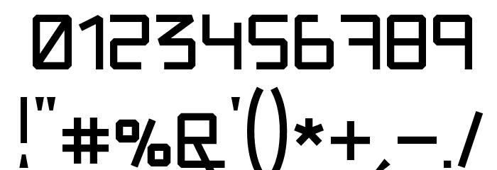 Zeoruz Font OTHER CHARS
