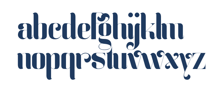 Zeoxay-Regular Lowercase