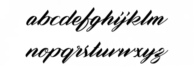 Zephan Demo Ver. Font Litere mici
