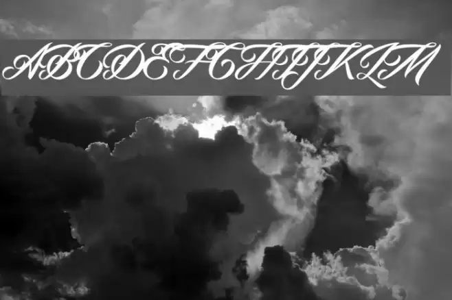 ZephanDemoVer. Font examples