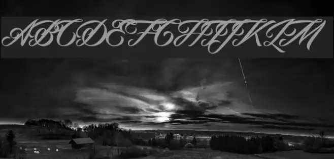 ZephanDemoVer. Font examples