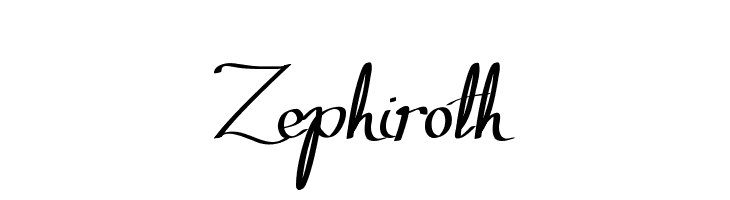 Zephiroth لخطوط تنزيل