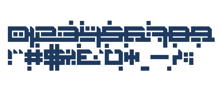 Zephyr Jubilee Regular Other Characters