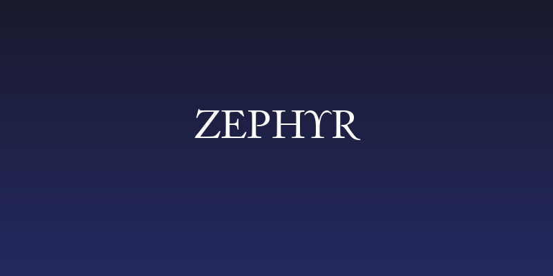 Zephyr Social Header