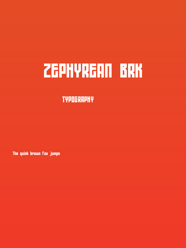 Zephyrean BRK Poster