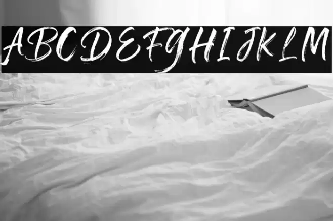 Zephyrush-RegularFree Font examples