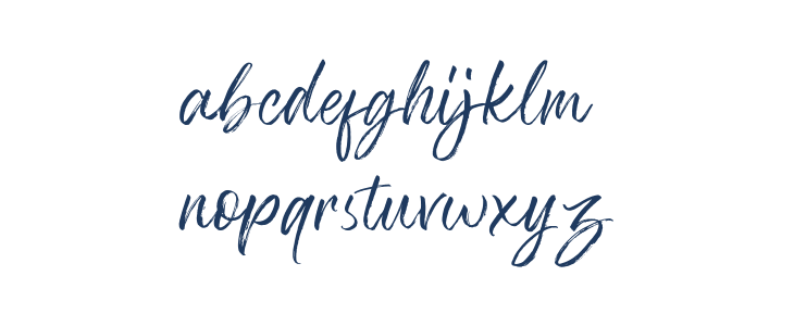 Zephyrush-RegularFree Lowercase