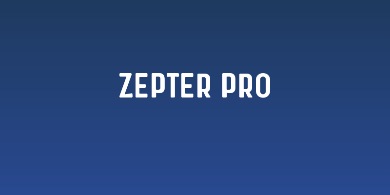 Zepter Pro Social Header