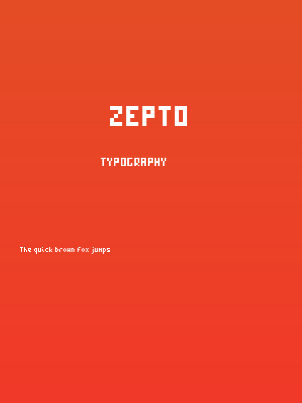 Zepto Poster